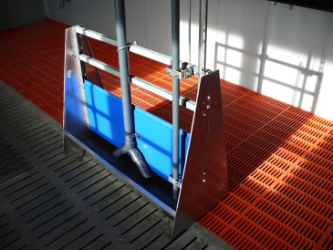 Sensor-Flüssigfütterung am Kurztrog (Abteil 5)