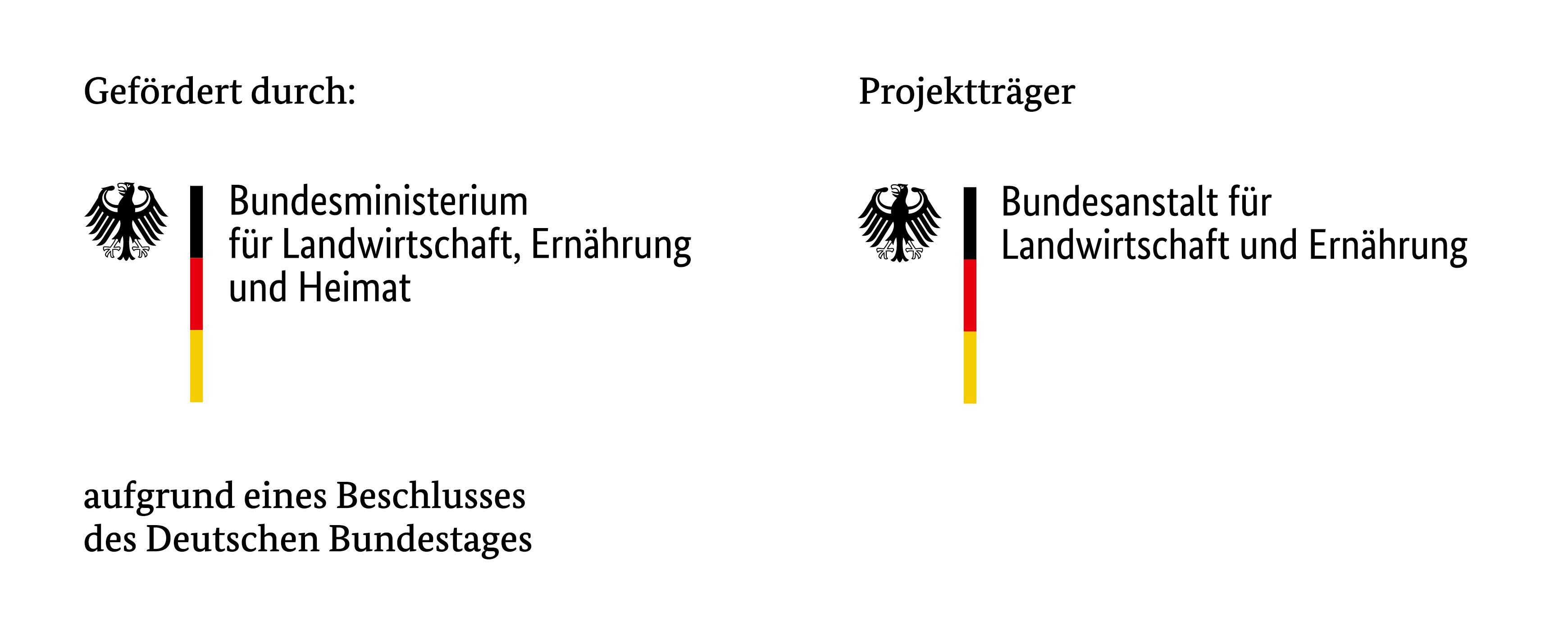 Kombilogo _ Förderlogo BMLEH mit Projektträger BLE
